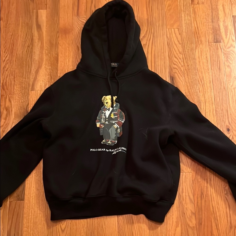 Polo by Ralph Lauren Black Sweatshirt Hoodie
